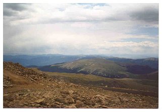 View from Mount Evans